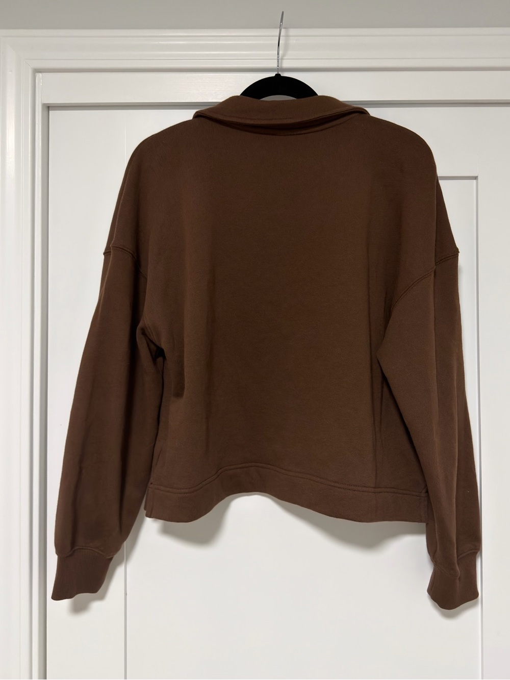 Brown Collared Sweatshirt - Picture 6 of 6